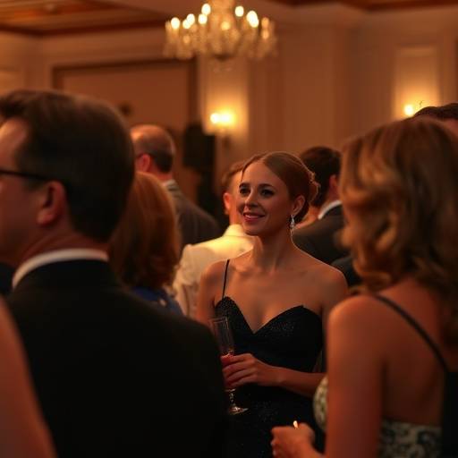 Event photography for a charity gala