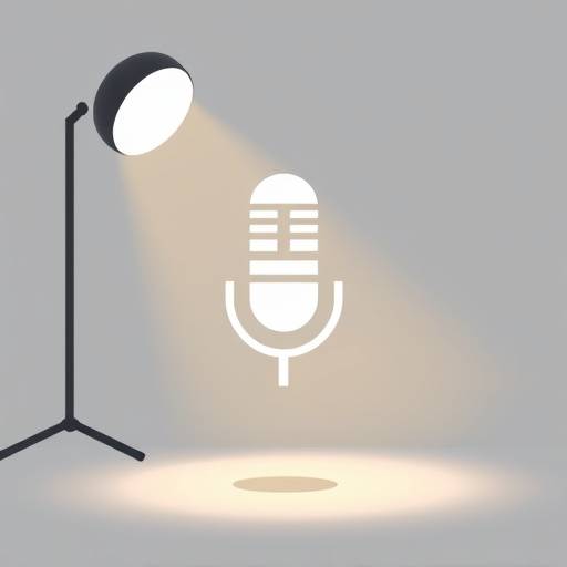 Microphone icon representing audio production services
